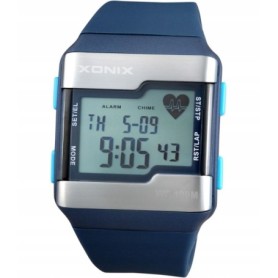 Zegarek XONIX HRM4 10ATM PULSOMETR TRENING BMI kal