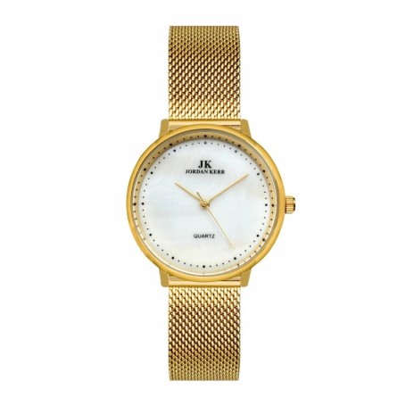 Zegarek JORDAN KERR 3158 klasyczny perowa tarcza