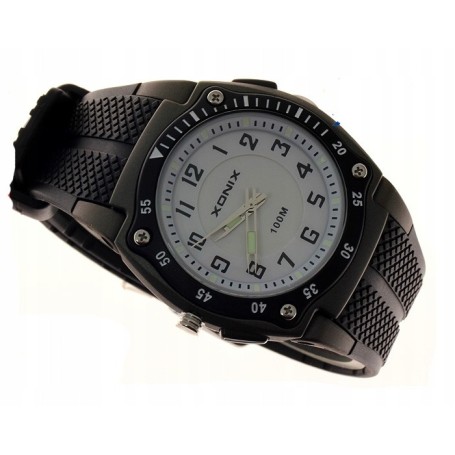 Czytelny zegarek XONIX ZU latarka