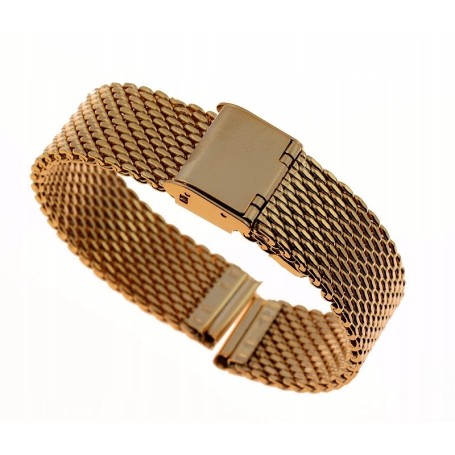 Bransoleta siatkowa MESH do zegarka gruba 22 mm