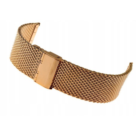 Bransoleta siatkowa MESH do zegarka gruba 24 mm
