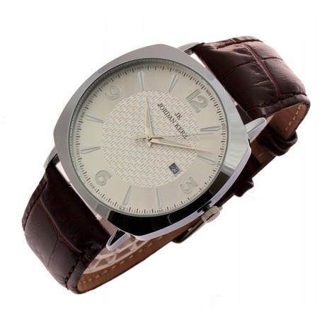 Zegarek JORDAN KERR klasyczny stalowy MAXIMUS data