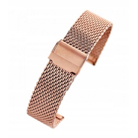 Bransoleta siatkowa do zegarka IPRosegold 20 mm