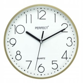 CZYTELNY zegar analogowy cienny Perfect 5814