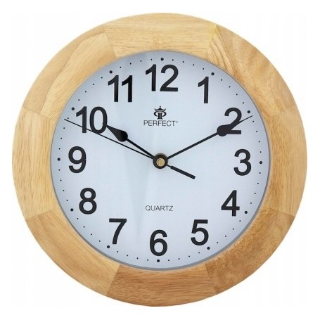 Zegar PERFECT 994 klasyczny w drewnianej obudowie
