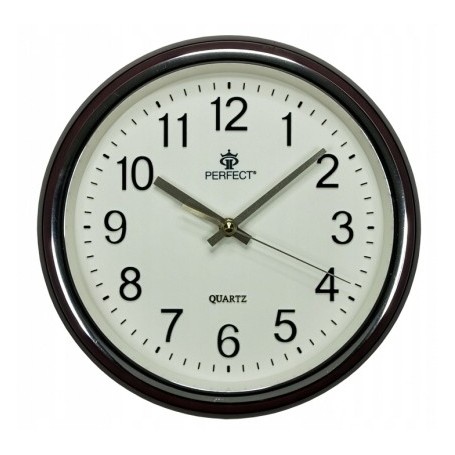 Zegar Perfect analogowy PW 158 pyn¥cy mechanizm