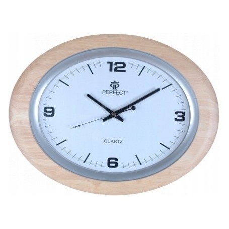 Zegar PERFECT 998 klasyczny w drewnianej obudowie