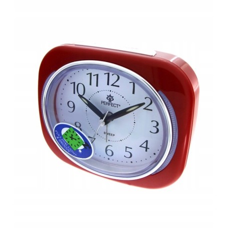 Zegar Budzik kwarcowy PERFECT SQ826 podwietlenie