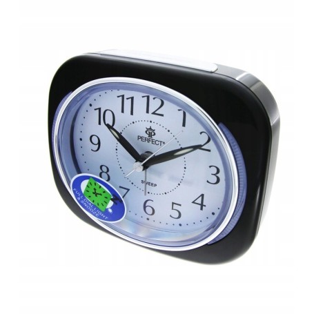 Zegar Budzik kwarcowy PERFECT SQ826 podwietlenie