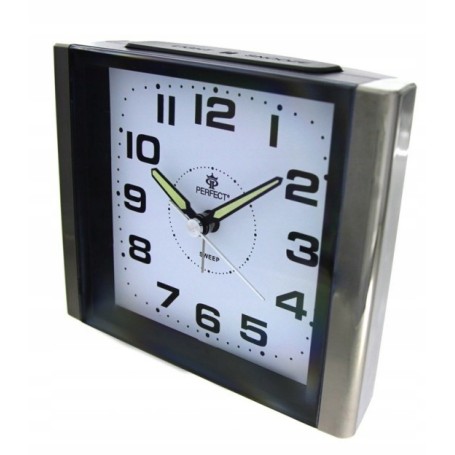 ~ Zegar budzik PERFECT 858 alarm podwietlenie ~