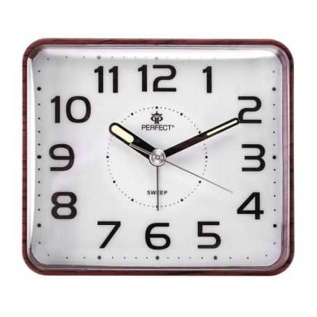 Zegar budzik PERFECT 882 alarm podwietlenie cichy