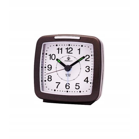 Zegar Budzik kwarcowy PERFECT SQ 952 malutki