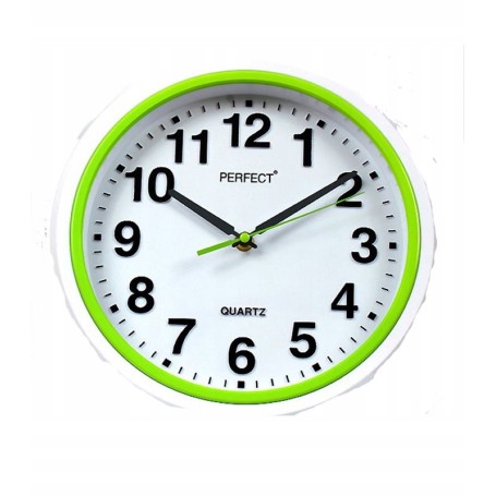 Czytelny zegar cienny analogowy PERFECT 5841