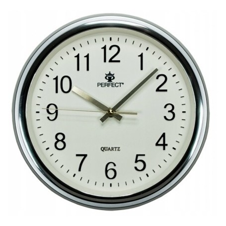 Zegar Perfect analogowy PW 158 pyn¥cy mechanizm