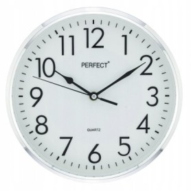 CZYTELNY zegar analogowy cienny Perfect 5742
