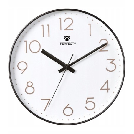 CZYTELNY zegar analogowy cienny Perfect 5849