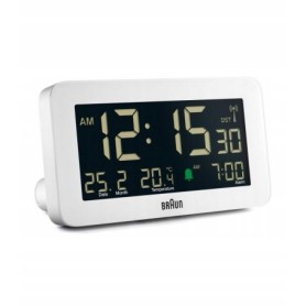 Budzik BRAUN BC10 sterowany radiowo DCF podwietlenie data temperatura