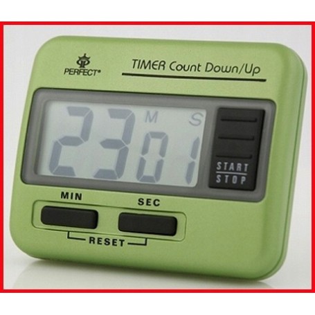 Minutnik cyfrowy LCD Perfect wbudowany magnes