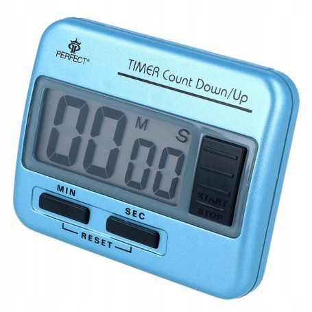 Minutnik cyfrowy LCD Perfect wbudowany magnes