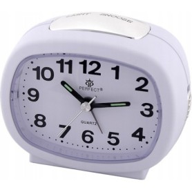 Budzik kwarcowy zegar PERFECT 713 alarm podwietlenie