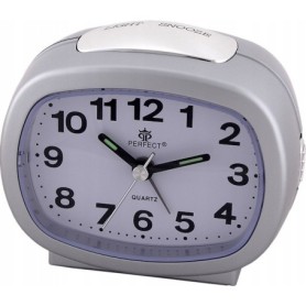 Budzik kwarcowy zegar PERFECT 713 alarm podwietlenie