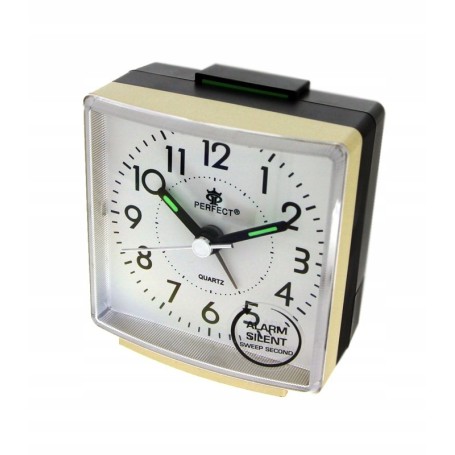 Budzik kwarcowy zegar PERFECT 272 alarm
