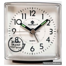 Budzik kwarcowy zegar PERFECT 272 alarm