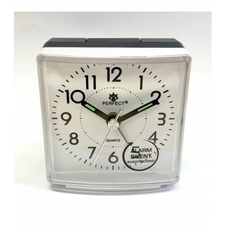 Budzik kwarcowy zegar PERFECT 272 alarm