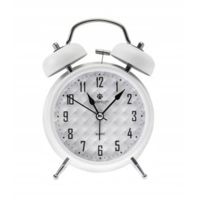 Zegar budzik kwarcowy PERFECT bardzo gony GONG