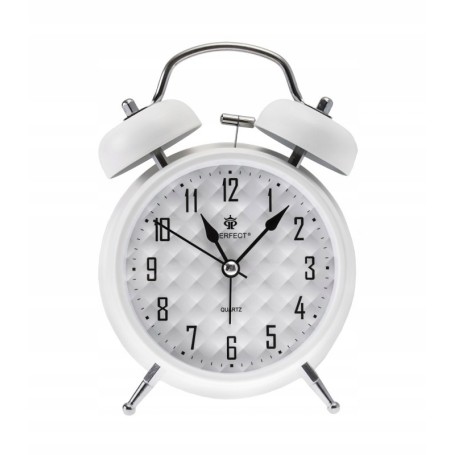 Zegar budzik kwarcowy PERFECT bardzo gony GONG