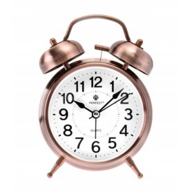 Zegar budzik kwarcowy PERFECT bardzo gony GONG