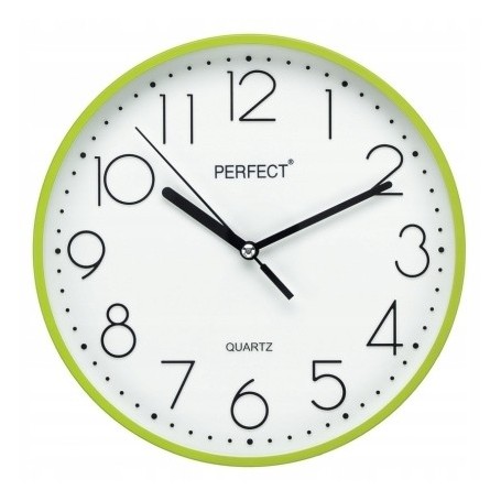 CZYTELNY zegar analogowy cienny Perfect 5814