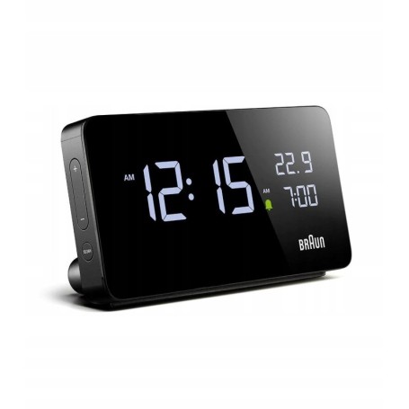 BUDZIK BRAUN BC20B USB-C podwietlenie alarm kalendarz