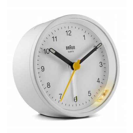 Budzik kwarcowy BRAUN BC12 alarm podwietlenie