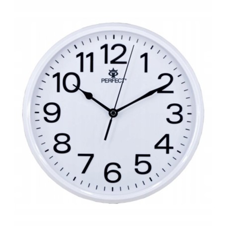 CZYTELNY zegar analogowy cienny Perfect GWL 683