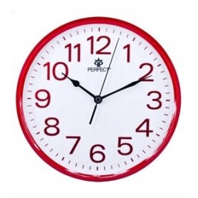 CZYTELNY zegar analogowy cienny Perfect GWL 683