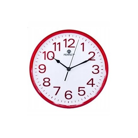 CZYTELNY zegar analogowy cienny Perfect GWL 683