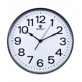 CZYTELNY zegar analogowy cienny Perfect GWL 683