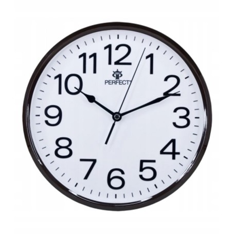 CZYTELNY zegar analogowy cienny Perfect GWL 683