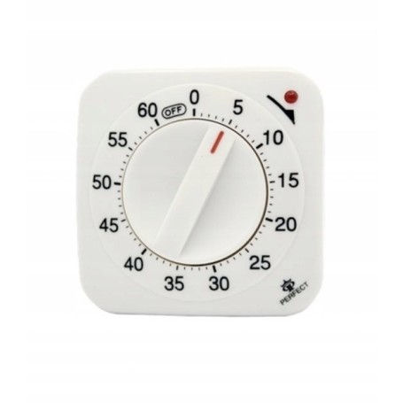 Minutnik analogowy Perfect dioda uchwyt do powieszenia