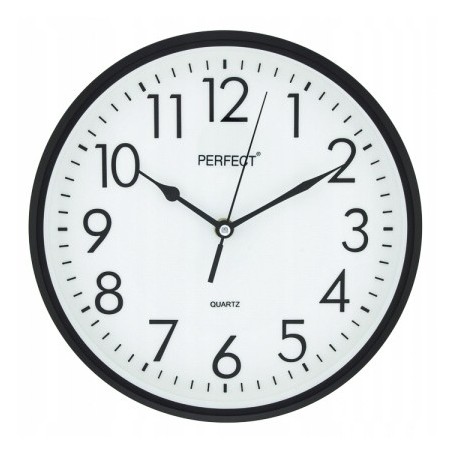 CZYTELNY zegar analogowy cienny Perfect 5742