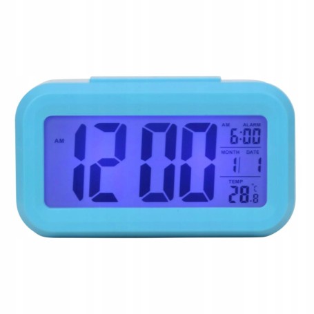 Zegar Budzik kwarcowy PERFECT LED 13701