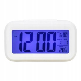 Zegar Budzik kwarcowy PERFECT LED 13701