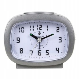 Zegar Budzik kwarcowy PERFECT BB 09007 podwietlenie