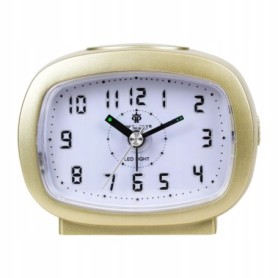 Zegar Budzik kwarcowy PERFECT BB 09007 podwietlenie