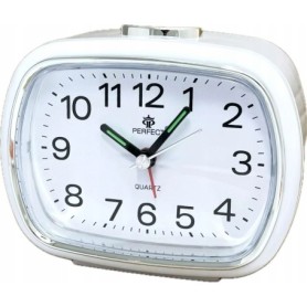 Zegar Budzik kwarcowy PERFECT 2827 PODWIETLENIE ALARM PYN¤CY MECHANIZM