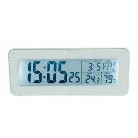 Zegar Budzik kwarcowy PERFECT JB 8202 LCD KALENDARZ