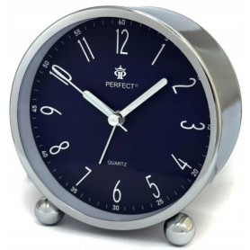 Zegar Budzik kwarcowy PERFECT 519 PODWIETLENIE ALARM PYN¤CY MECHANIZM