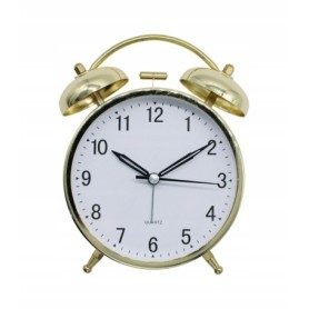 Zegar budzik kwarcowy PERFECT bardzo gony GONG