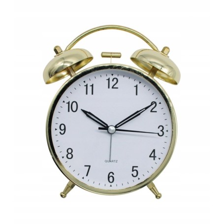 Zegar budzik kwarcowy PERFECT bardzo gony GONG